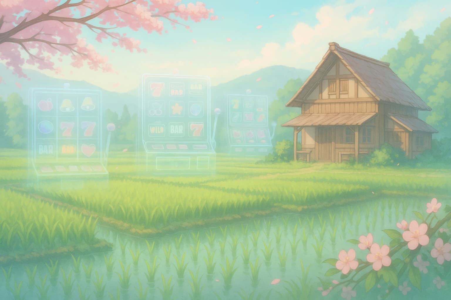 Anime Casino Background